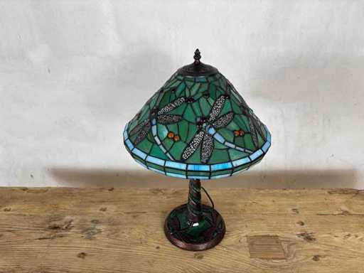 Tischlampe Tiffany-Glas