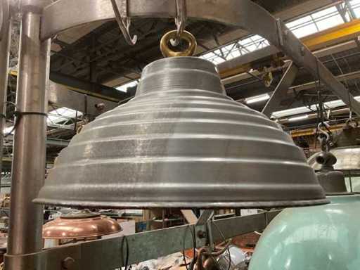 Lampada vintage blu navy