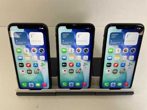 Apple iPhone 11 - 64GB - Nero (3x)