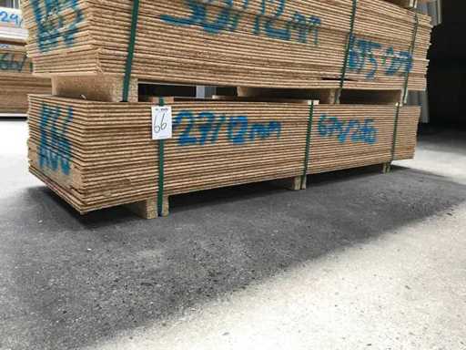 Fogli OSB 12mm 675x2050mm (27x)