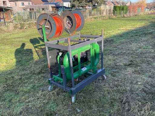 Luchtcompressor op aftakas