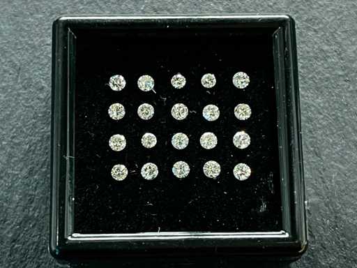 Diamond 1.52 carat real natural brilliant cut diamond