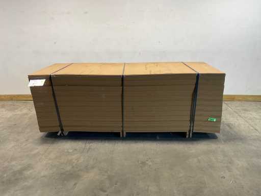 MDF-Platte 2600x1025 mm ungrundiert 8 mm (24x)