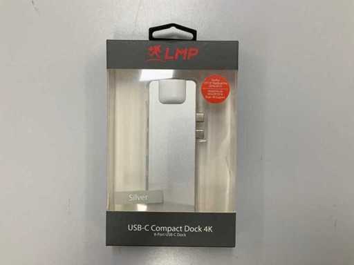 LMP 8-Port USB-C Compact Dock 4K