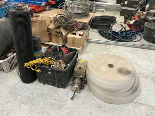 Lot d’équipements d’entrepreneur