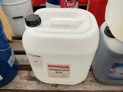 Denicol,inhoud 30 liter Gedemineraliseerd water