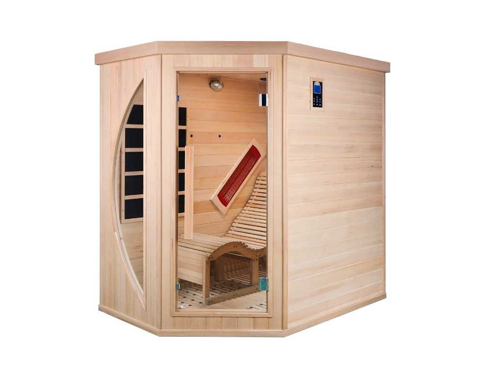 Infrarood Sauna - Driehoekig 180x130x190cm