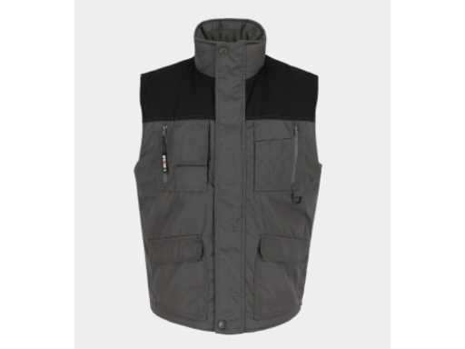 1 x Donar Bodywarmer; grijs; maat S