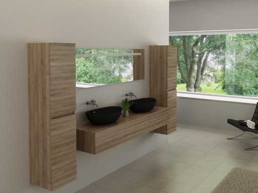 Bathroom furniture set - Vonato - 0 - 2-Person 180 cm