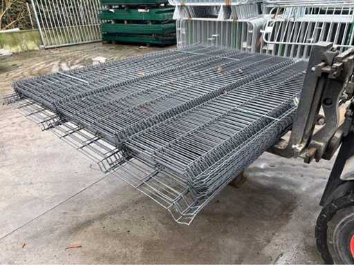 In Europa hergestellte 3D-5mm-Lot-Paneele mit Pfosten und Klemmen