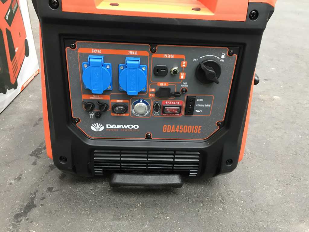 2024 Daewoo GDA4500iSE Emergency Power Generator | Troostwijk Auctions