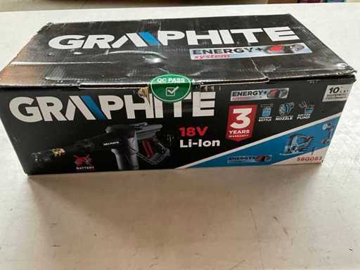 Graphite 58G083 Hochdruckreiniger 18V Li-Ion, Batterie nicht enthalten