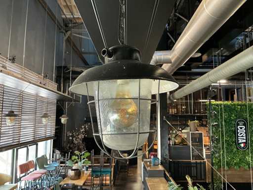 Industriele hanglamp (2x)