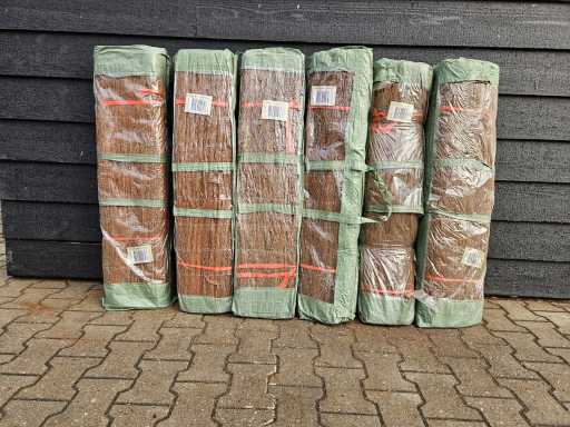 100cm Tuinschutting heidemat (6x)