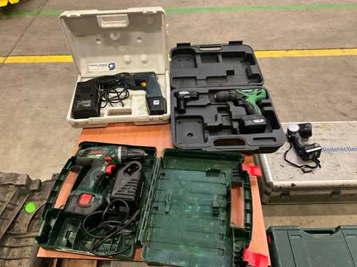 Bosch / Hitachi Boormachine (3x)