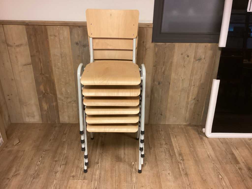 Krzesło stołówki (6x)
