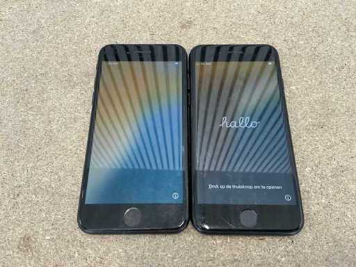 Apple iPhone SE (2022, 128GB) Telefono cellulare (2x)