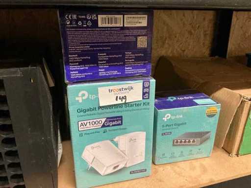 Kit de démarrage CPL TP-Link AV1000 Powerline (6x)