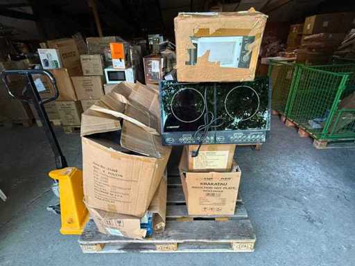 Pallet di ritorno Elettrodomestici da cucina, elettrodomestici ed elettronica