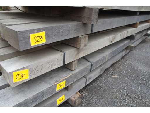 0,27 m³ Grinzi de stejar 80x150