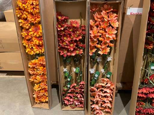 Silka Lot de fleurs artificielles