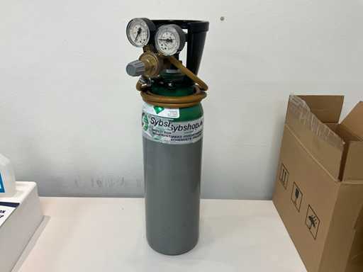 Cilinder Argon met reduceerventiel