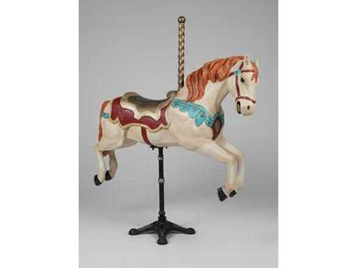 Gustave Bayol - Belle Epoque Horse - Rotating Carousel