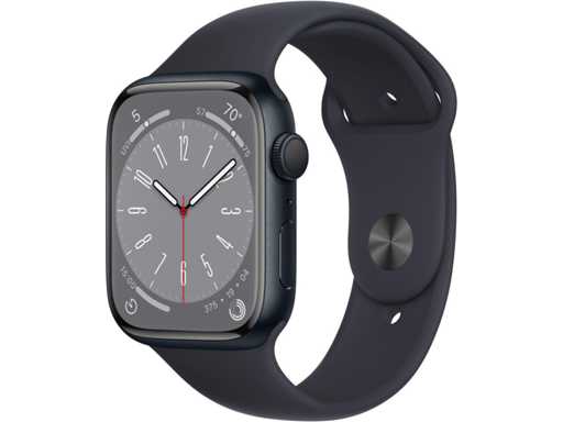 Apple - Series 8 - Smartwatch GPS Midnight Aluminum