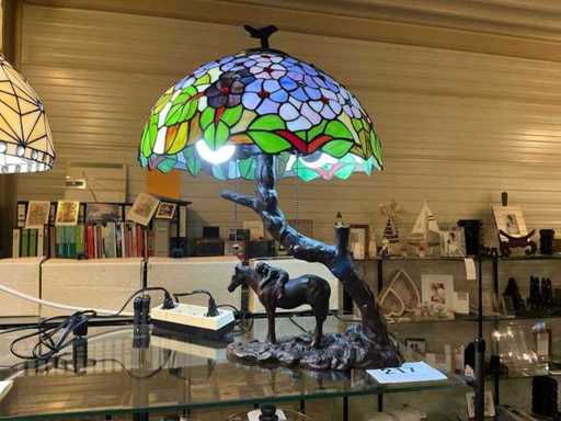 Tiffany Tischlampe Vintage