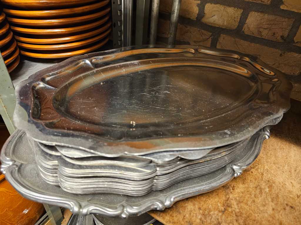 Stainless Steel Serving Bowls (30x)