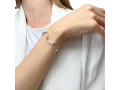 Brățară de lux magnifică cu diamant natural 1,73 carate