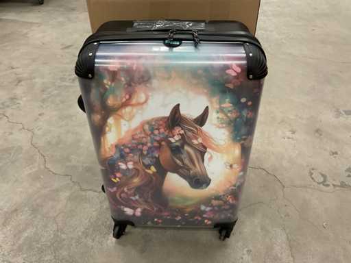 No Boring Suitcases Vlindermerrie L 72L Trolley reiskoffer