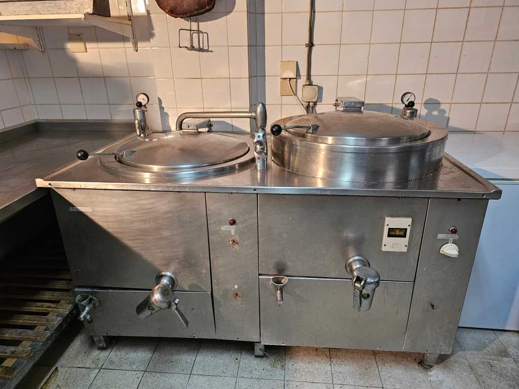 Boiling kettle double