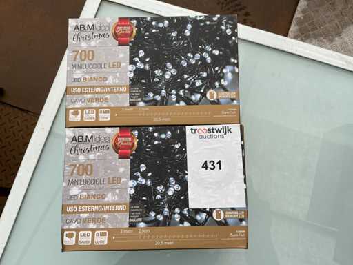 BLUTGRUPPE. M Idee. Innen- / Außenbereich, Weihnachts-LED-Beleuchtung. (2x)