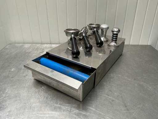 Stainless steel Prutbak and various