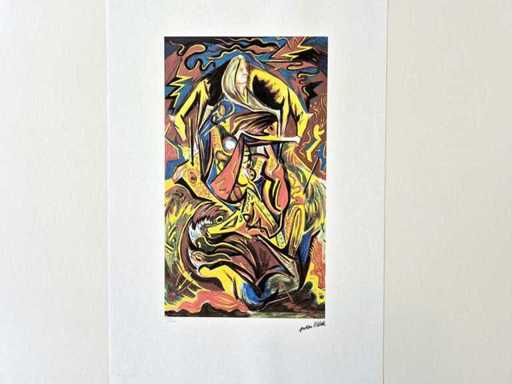 Jackson Pollock, lithographie