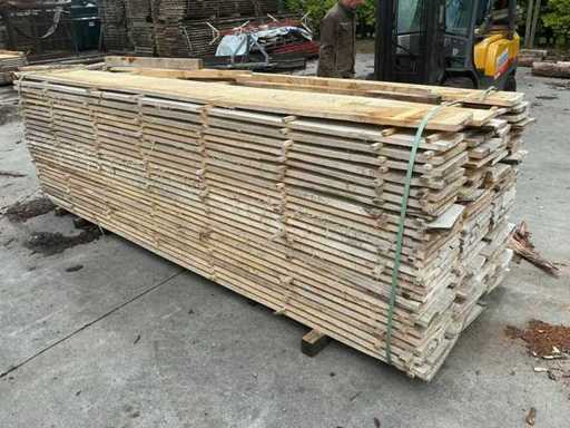 Poplar planks 22 mm 1,416 m3