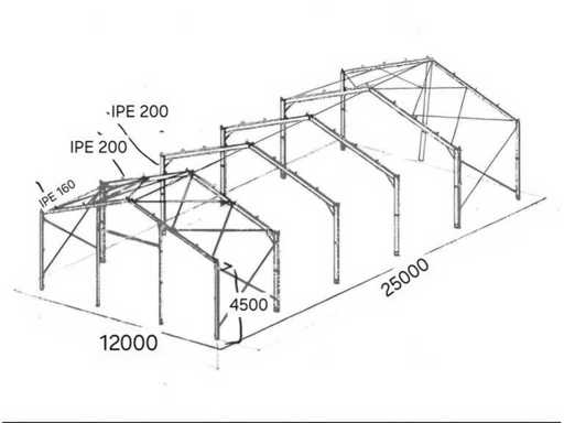 EMANUEL STEEL CONSTRUCTION Metal hall