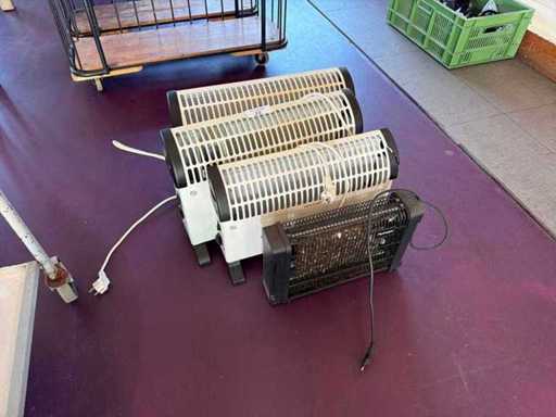 Elektrische verwarming en flystopper (4x)