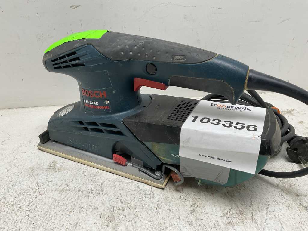 2011 Bosch GSS 23 AE ponceuse orbitale 230mm