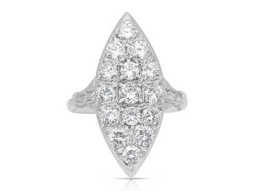 Luxe Design Ring Natuurlijke Diamant 2,60 karaat