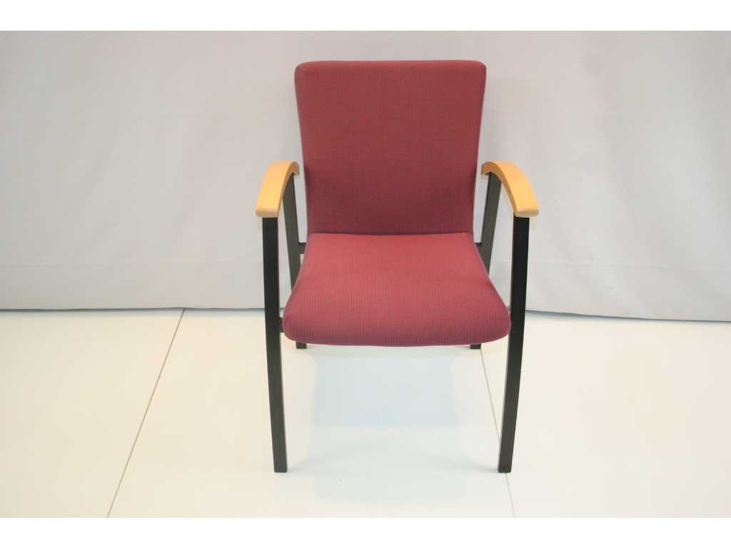4 pieces of Kinnarps conference table chair