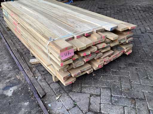 Beech - KD Oven-dried 2750x1100x500 mm - Bowl part (91x)