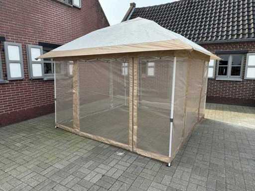 MaxxGarden łatwy namiot imprezowy – z bocznymi ściankami