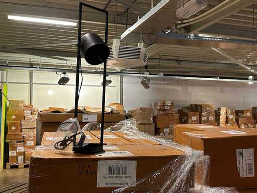 Pallet Partij Woondecoratie – Mix van Lampen, Vazens & Decoratie (Partijhandel)