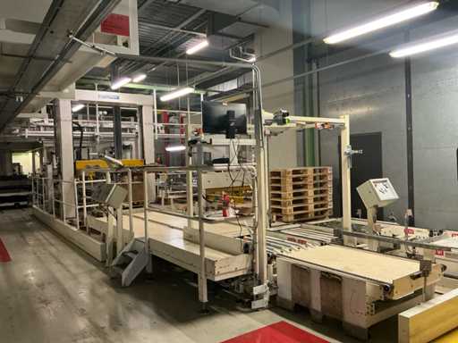 1991 Stork Bepak C2000 Palletiseerinstallatie / Palletiser