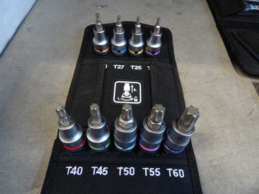 Wera - Dopsleutel-bitinzetset