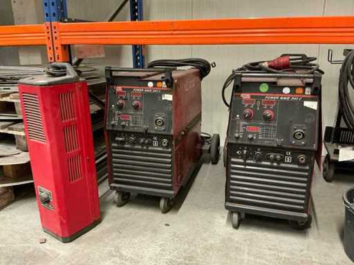 Machine de soudure Lincoln Power Wave 345C MIG (2x)