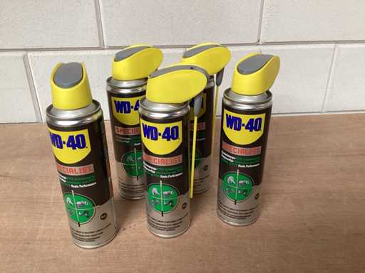 WD40 Lubrificante PTFE, 250ml (5x)
