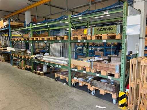 Pallet rack without contents